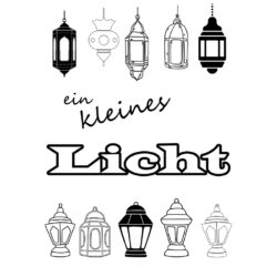 Ein kleines Licht - das Malbuch mit den beruhigenden Laternen zum ausmalen und Freude haben. Ein Malbuch der Soft Skills Media Agentur zum sofortigen Download bei CafeCreativ.com